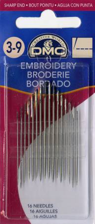 DMC Embroidery/Crewel Needles 1765-2 – Honeycomb Quilts
